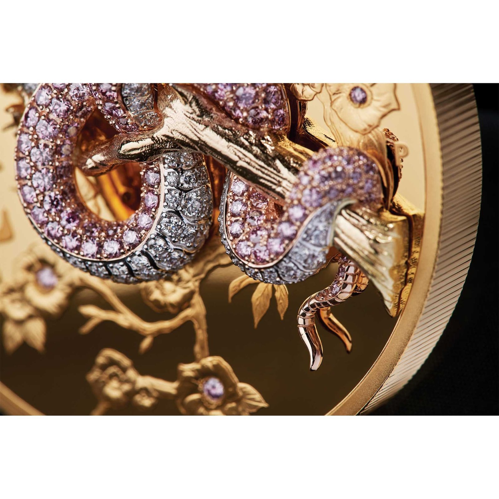 2023 10 oz Proof Jewelled Snake Gold Coin - Image 7