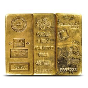 1 Kilo Gold Bars for Sale (Varied Condition, Any Mint)