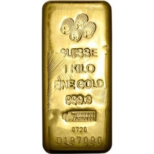 1 Kilo PAMP Suisse Gold Bar For Sale (New, Cast w/ Assay)