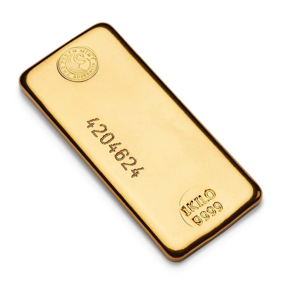 Buy 1 Kilo Perth Mint Cast Gold Bar (New) - Image 2