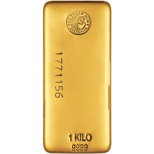 1 Kilo Perth Mint Cast Gold Bar For Sale (New) - Image 3