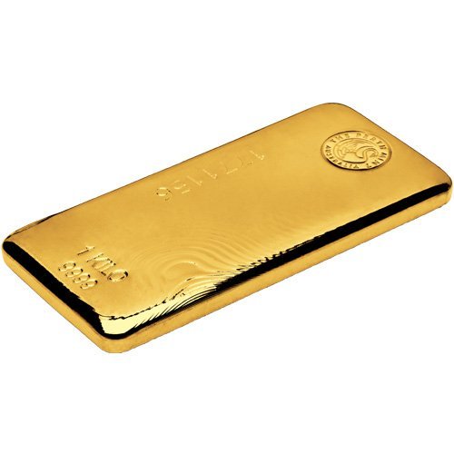 1 Kilo Perth Mint Cast Gold Bar For Sale (New) - Image 2