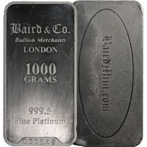 Buy 1 Kilo Platinum Bars Online