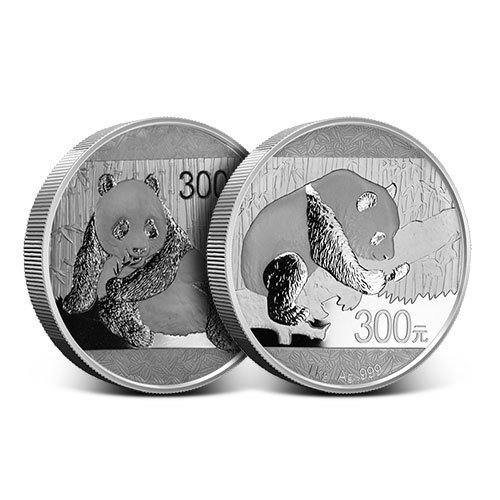1 Kilo Proof Chinese Silver Panda Co