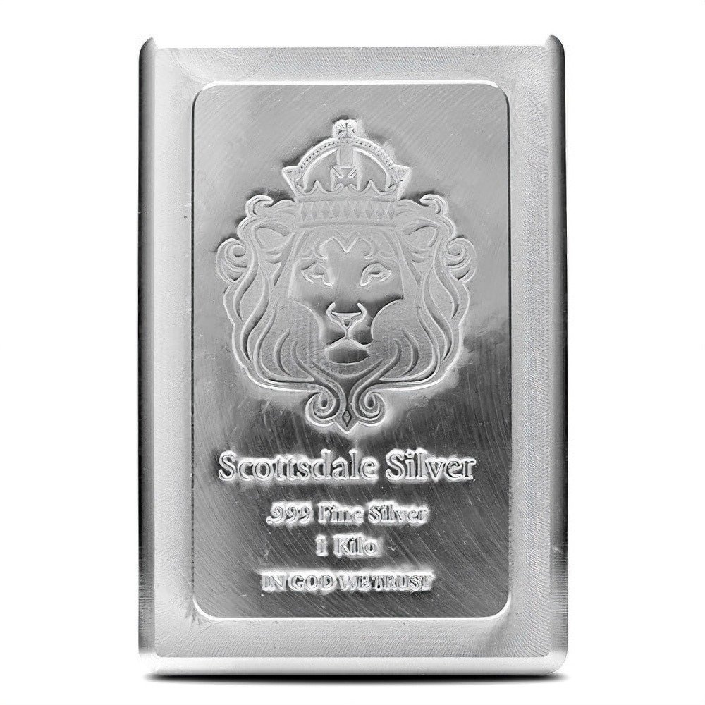 1 Kilo Scottsdale Stacker Silver Bar (New) - Image 2