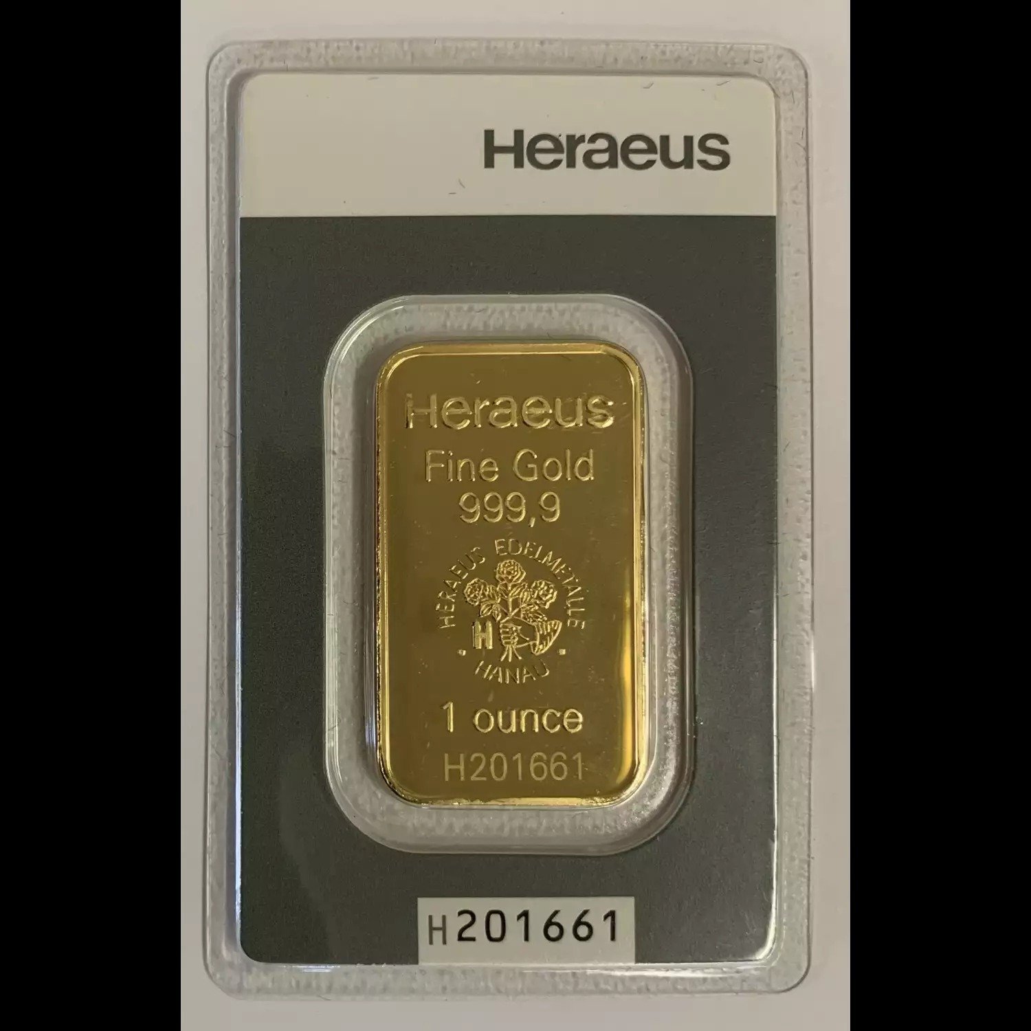 Buy 1 Ounce Heraeus Minted Gold Bar
