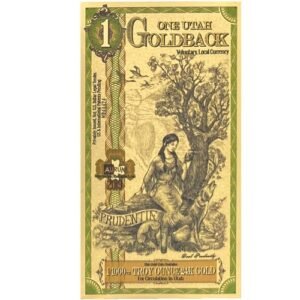 Buy 1 Utah Goldback Gold Note (100 Pack, New)