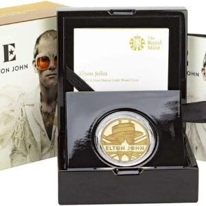 2020 1 kg Music Legends Elton John Gold Proof Coin (Box/Coa)