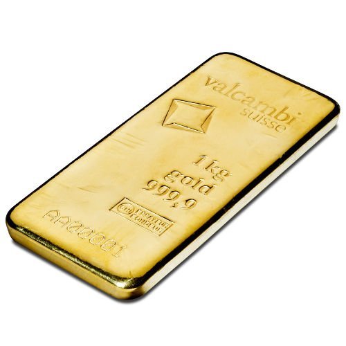 1 Kilo Valcambi Cast Gold Bar For Sale (New w/ Assay) - Image 2