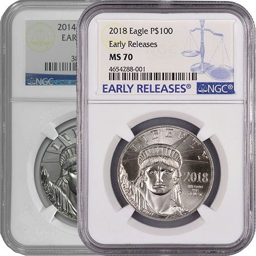 1 oz American Platinum Eagle Coin N