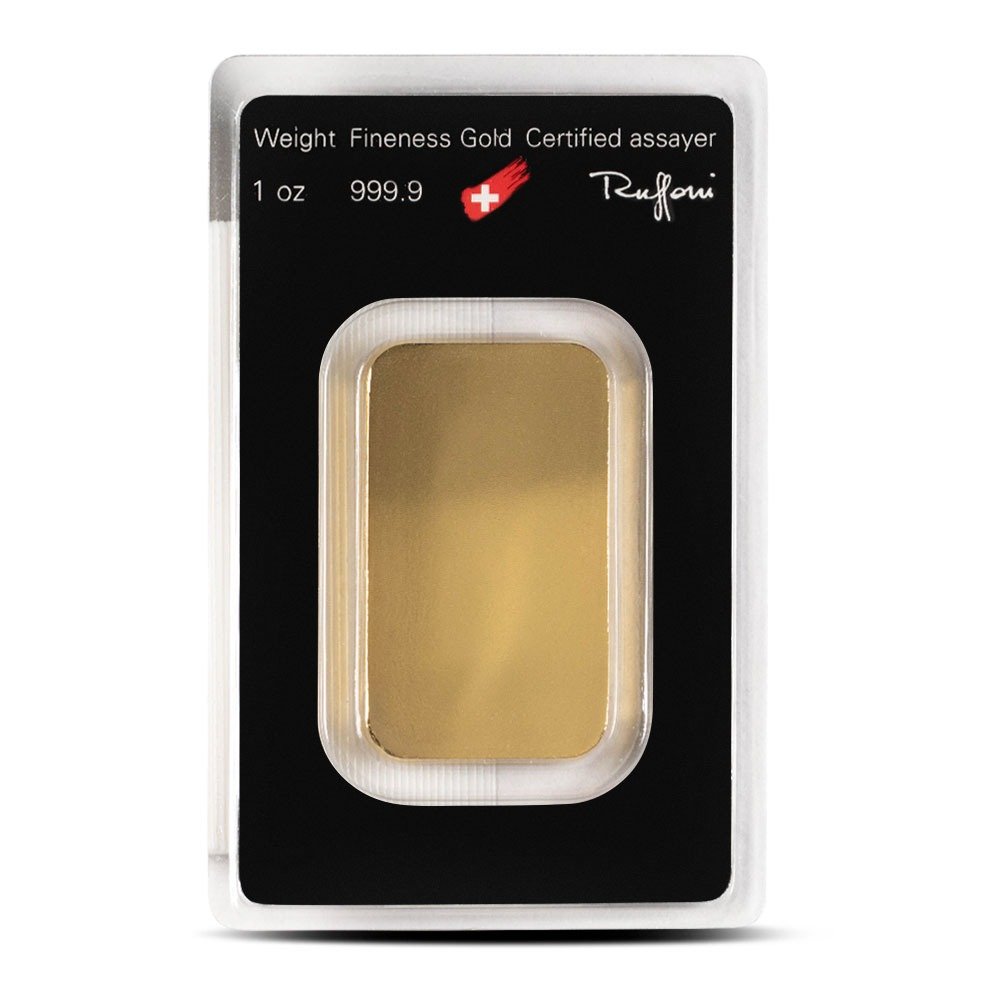 Buy 1 oz Argor Heraeus Gold Bar (New w/ Assay) - Image 2