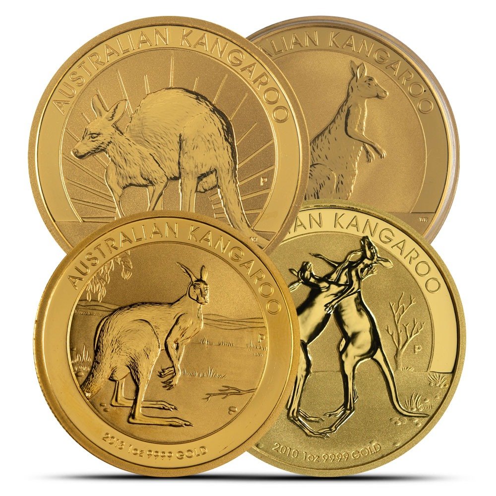 1 oz Australian Gold Kangaroo Coi