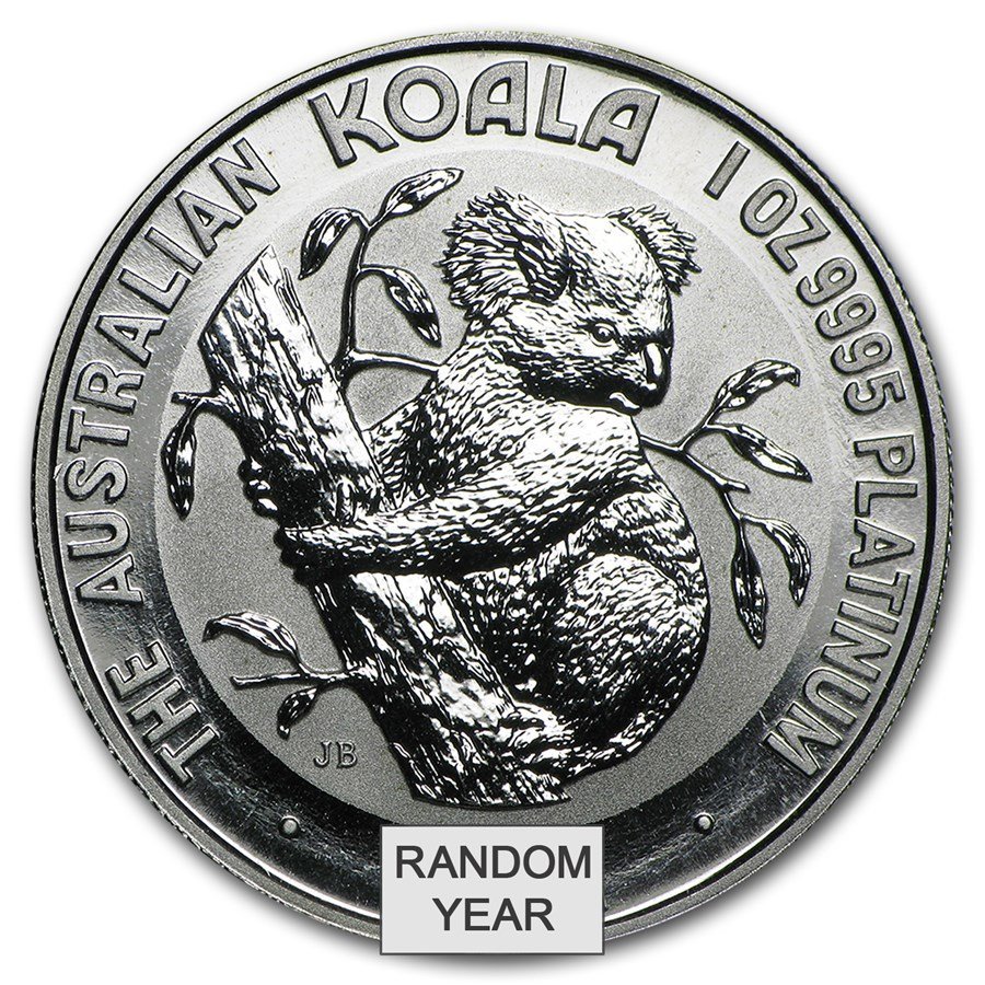 1 oz Australian Platinum Koala Coi