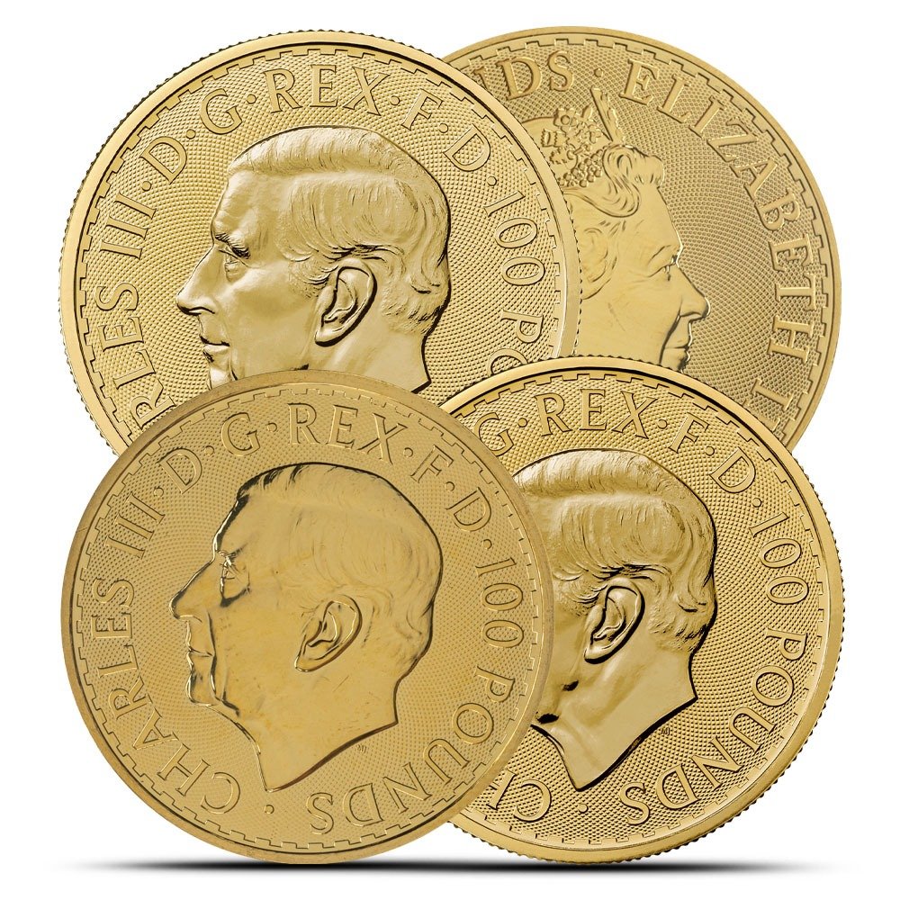 Buy 1 oz British Gold Britannia Coins (Random Year) - Image 2