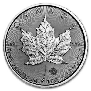 1 oz Canadian Platinum Maple Leaf C