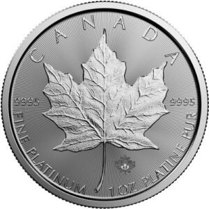 1 oz Canadian Platinum Maple Leaf Coin (Random Year)