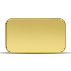 1 oz Design Your Own Engravable Gold Bar (New w/ Capsule)