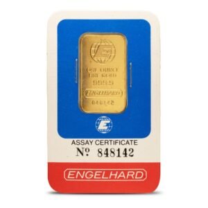Buy 1 oz Engelhard Gold Bar (Random Design w/ Assay)