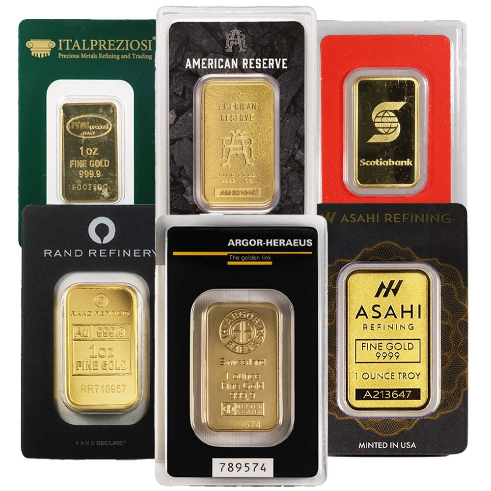 1 oz Gold Bars For Sale