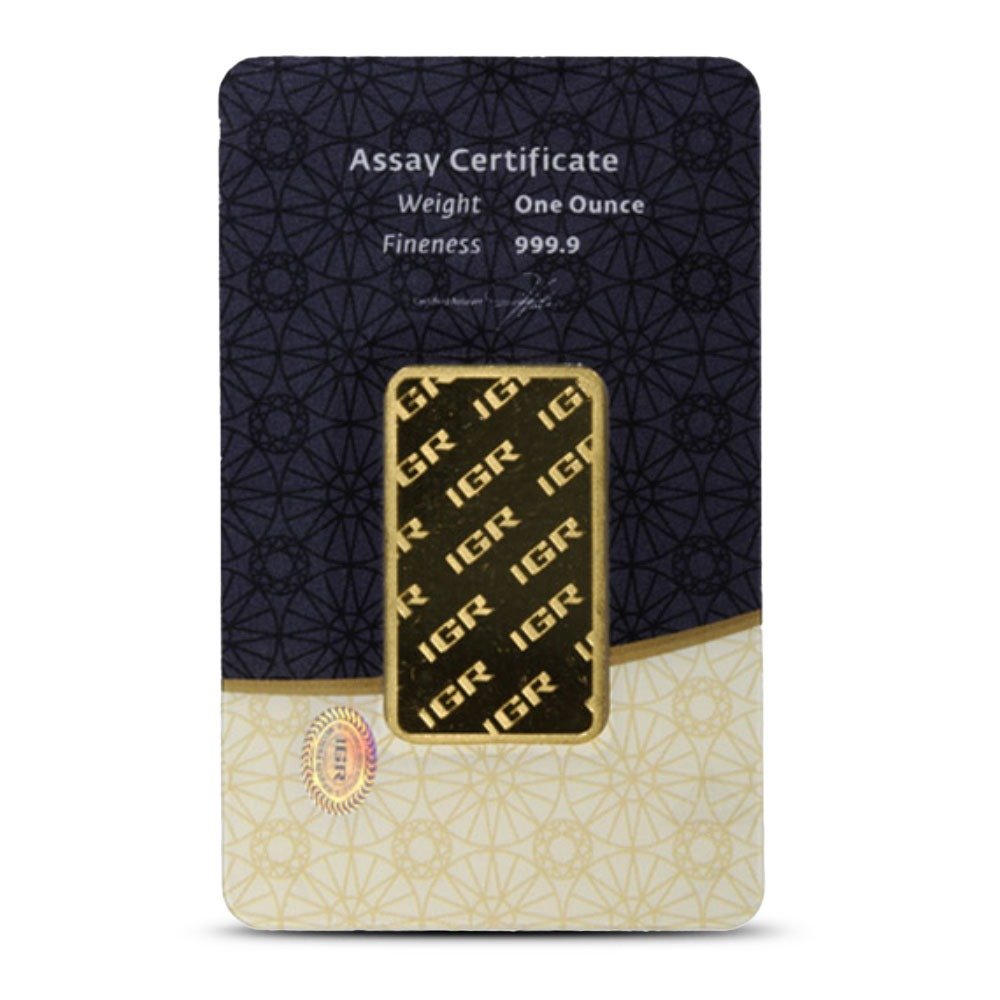 1 oz Istanbul Gold Refinery Gold Bar (New w/ Assay) - Image 3