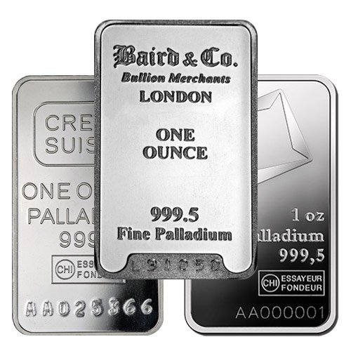 1 oz Palladium Bar For Sale