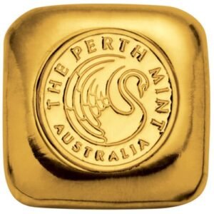 1 oz Perth Mint Cast Gold Bar For Sale (New)