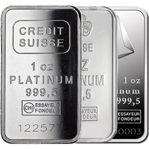 1 oz Platinum Bar For Sale
