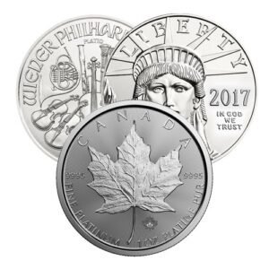 Buy 1 oz Platinum Coins Online (Random Year, Varied Condition, Any Mint)