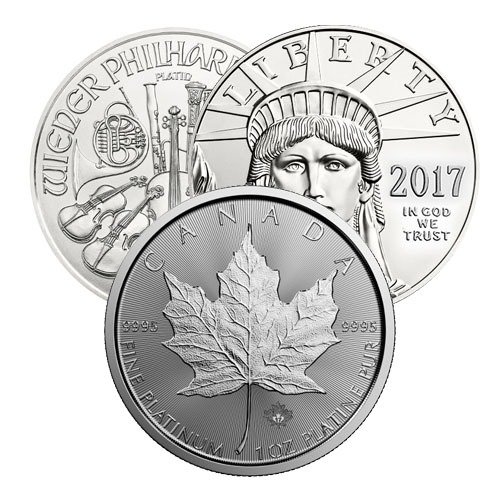 Buy 1 oz Platinum Coins Online