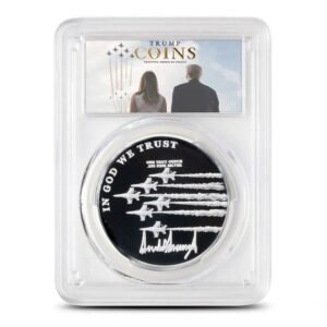 1 oz President Trump Jets Silver Medallion PCGS GEM Proof