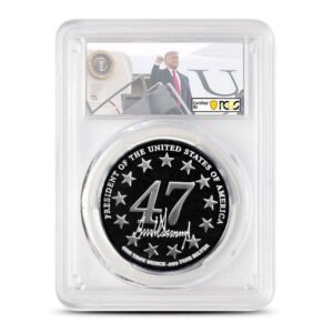 1 oz President Trump Victory Silver Medallion PCGS GEM Proof