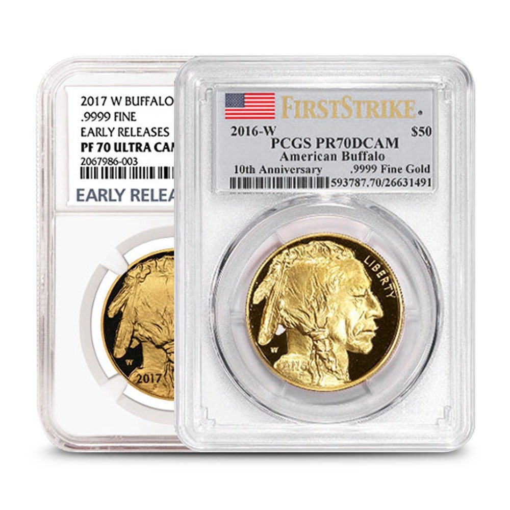 1 oz Proof American Gold Buff