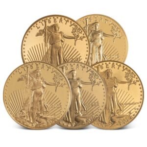 1 oz Proof American Gold Eagle Coins (Random Year, Capsules Only)