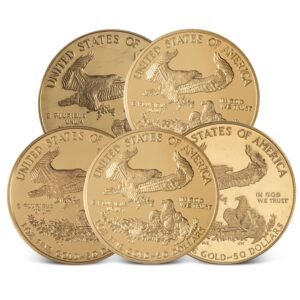 1 oz Proof American Gold Eagle Coins (Random Year, Capsules Only)