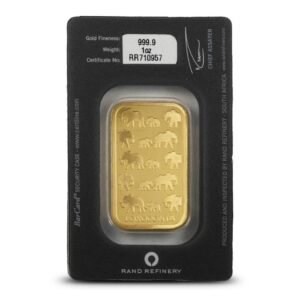 Buy 1 oz Rand Refinery Gold Bar (New w/ Black Assay)