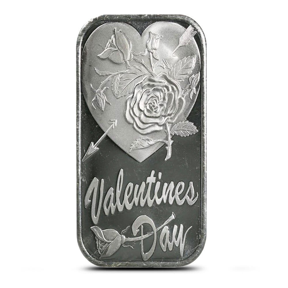 1 oz SilverTowne Happy Valentine’s