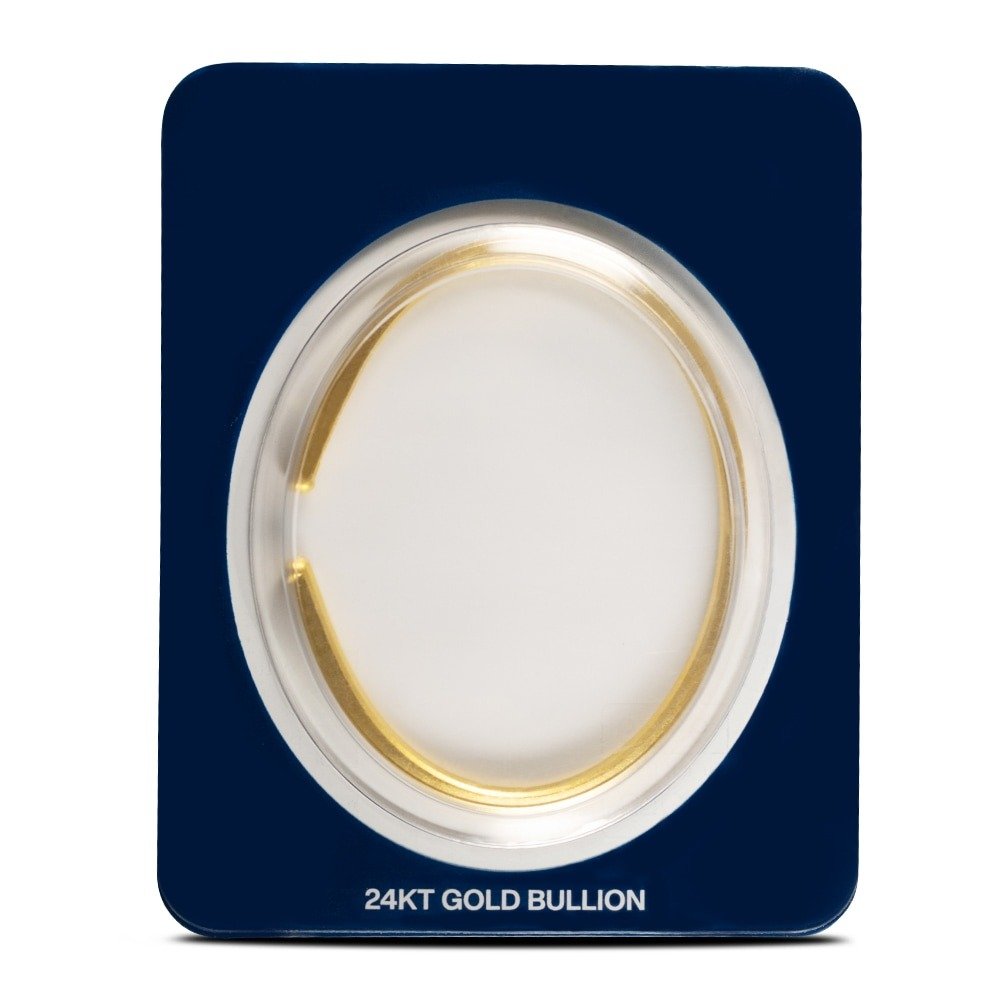 1 oz Smooth Gold Bullion Bracelet