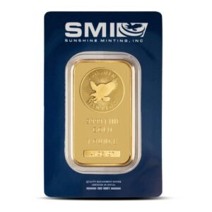 Buy 1 oz Sunshine Gold Bar (New w/ Assay, MintMark SI)
