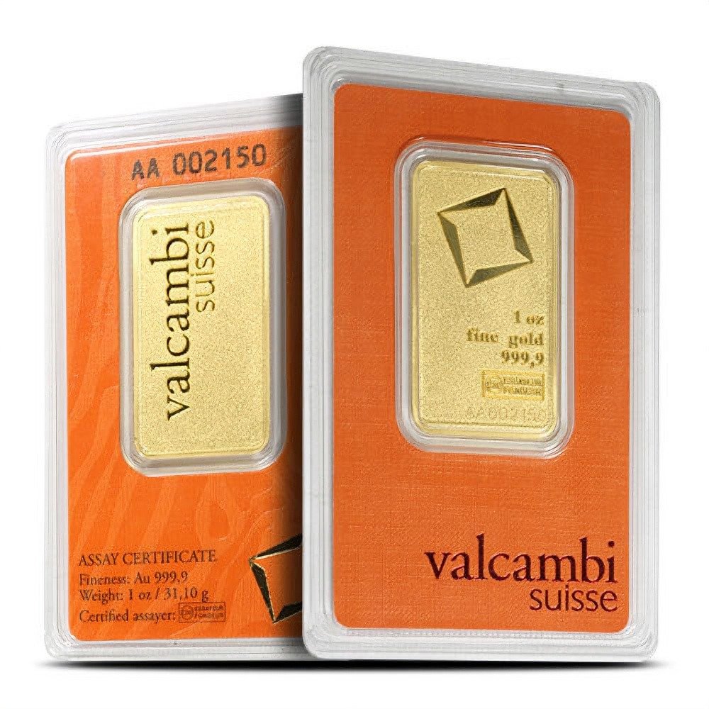 Buy 1 oz Valcambi Matte Gold Bar