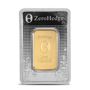 Buy 1 oz ZeroHedge Gold Bar (New w/ Assay)
