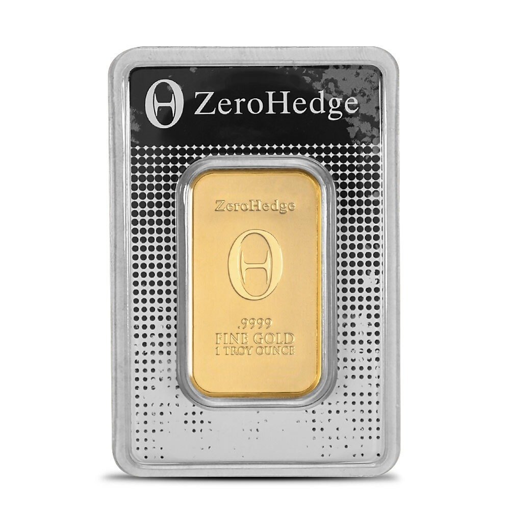 Buy 1 oz ZeroHedge Gold Bar