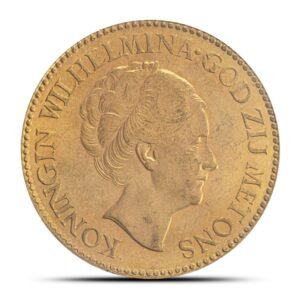 10 Guilders Gold Coin For Sale (Circulated)