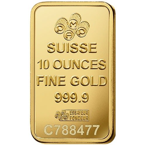 10 oz PAMP Suisse Fortuna Gold Bar (New w/ Assay) - Image 2
