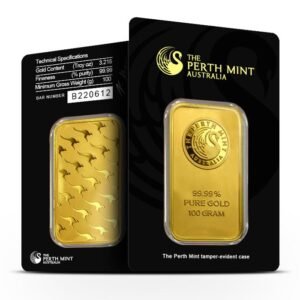 10 oz Perth Mint Gold Bar For Sal