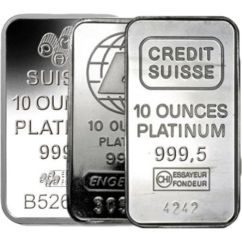 10 oz Platinum Bar For Sale