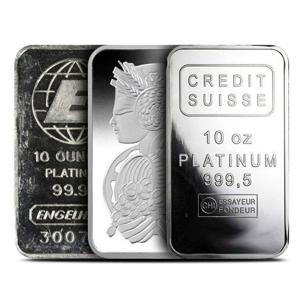 Buy 10 oz Platinum Bars Online