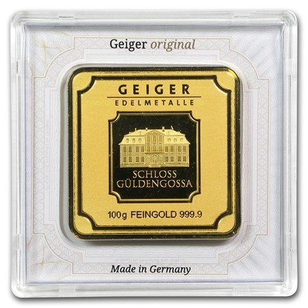 Buy 100 Gram Geiger Edelmetalle Squa