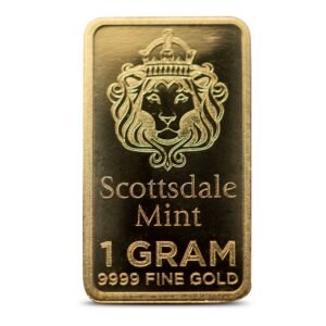 100 Gram Scottsdale Mint Gold Prepper Box (100 x 1g Bars)