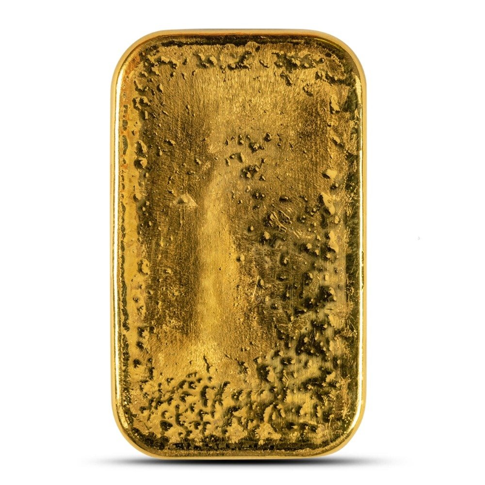 100 Gram Valcambi Cast Gold Bar (New w/ Assay) - Image 2