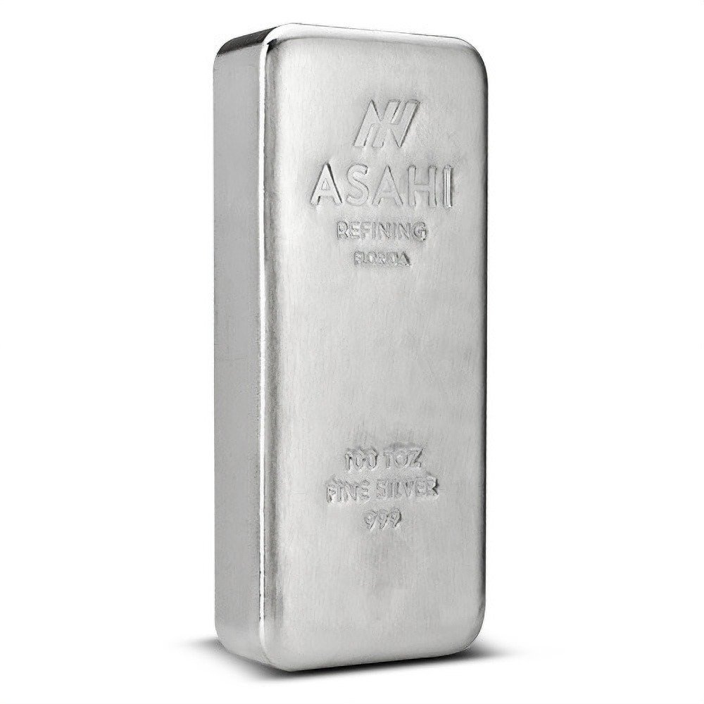 Buy 100 oz Asahi Florida Silver Bar (New) - Image 2